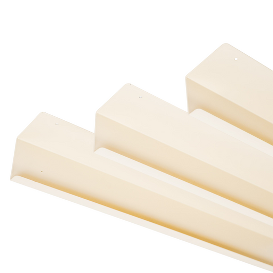 Wandplanken - Metaal - Beige - Set van 3 - 40/50/60cm