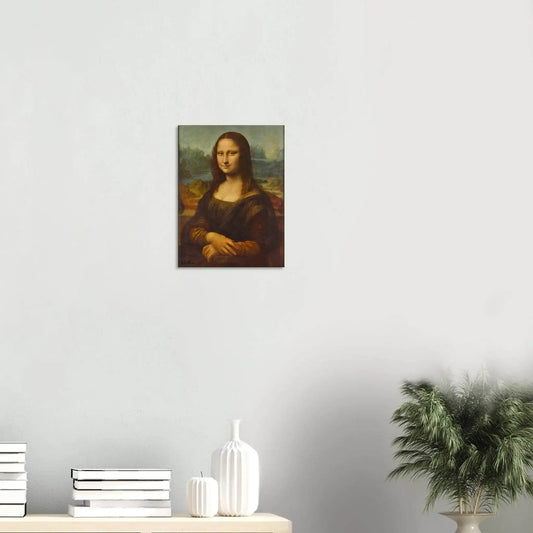 Mona Lisa - Leonardo Da Vinci | Aluminium Poster (30x40 cm) - Ralphies.