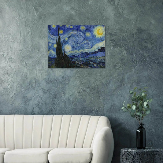 De Sterrennacht - Van Gogh | Aluminium Poster - Ralphies.