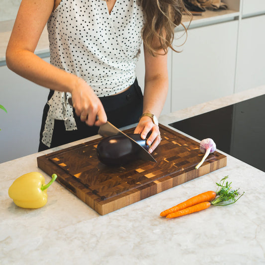 Snijplank van Acacia Hout - Extra Dik - 43x33x3cm