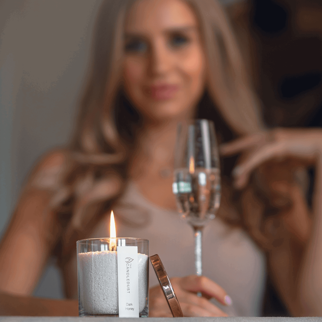 Poederkaars In Glas - Nordic Lights 160g - Ralphies.