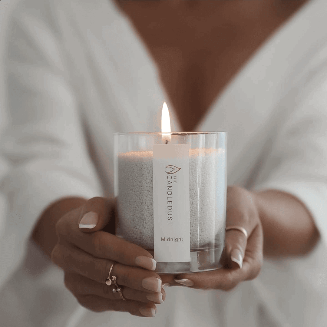 Poederkaars In Glas - Dark Honey 160g - Ralphies.