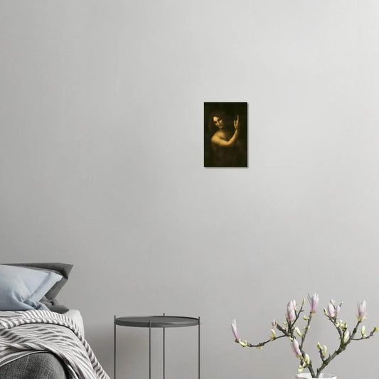 Saint John the Baptist - Leonardo Da Vinci | Aluminium Poster - Ralphies.
