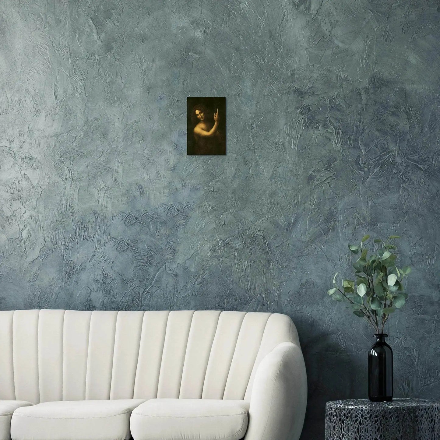 Saint John the Baptist - Leonardo Da Vinci | Aluminium Poster - Ralphies.