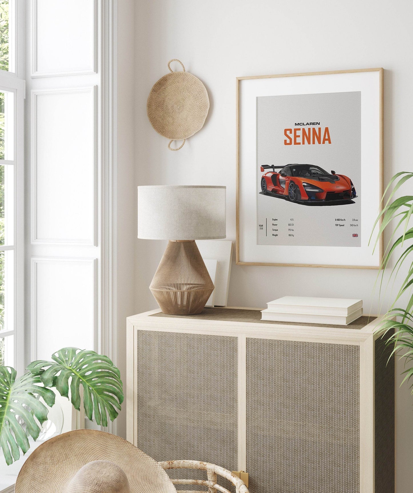 Poster LAMBORGHINI Murcielago, Svj ,MCLAREN Senna sportwagen I Wanddecoratie I Print zonder lijst - Ralphies.