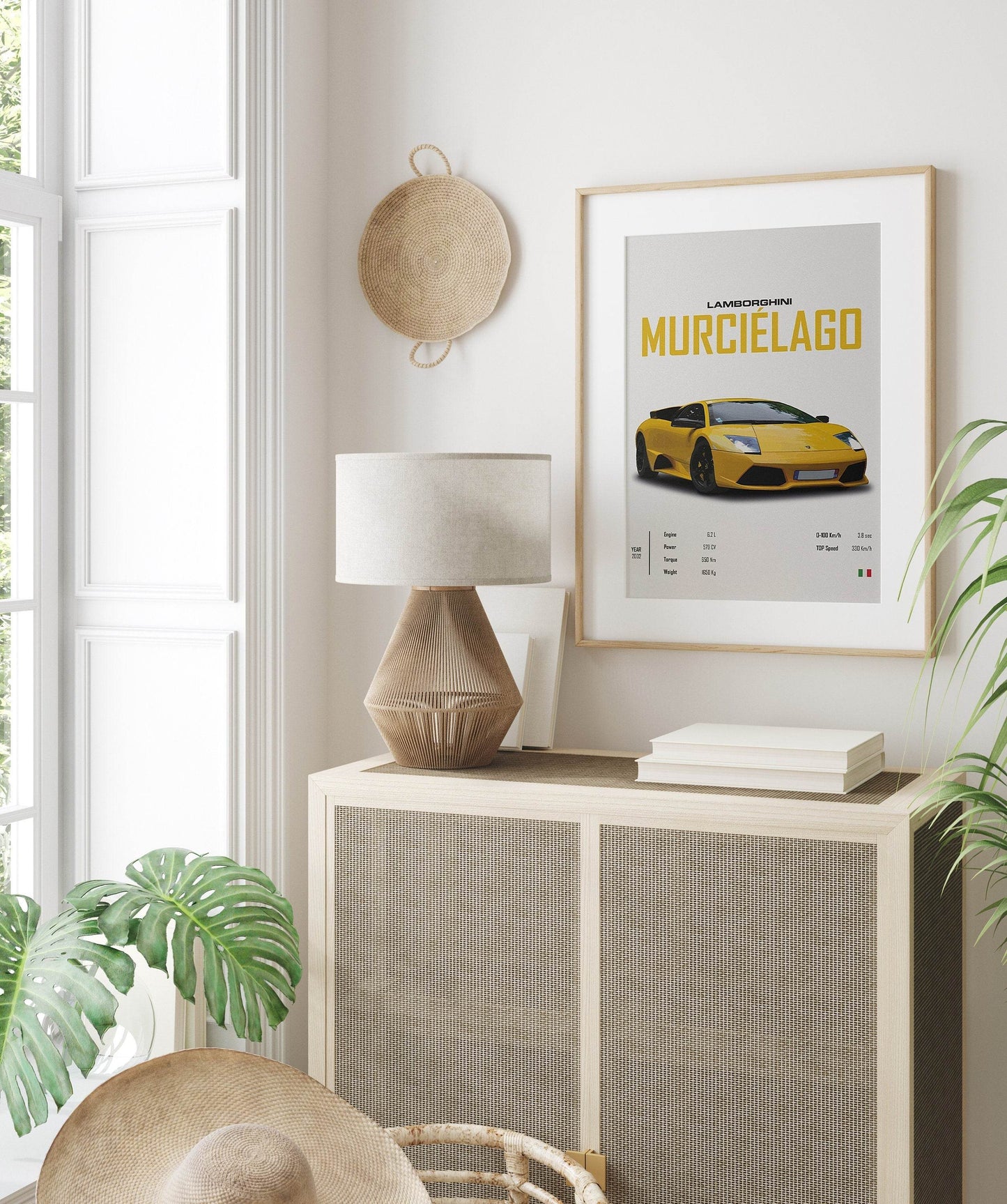 Poster LAMBORGHINI Murcielago, Svj ,MCLAREN Senna sportwagen I Wanddecoratie I Print zonder lijst - Ralphies.