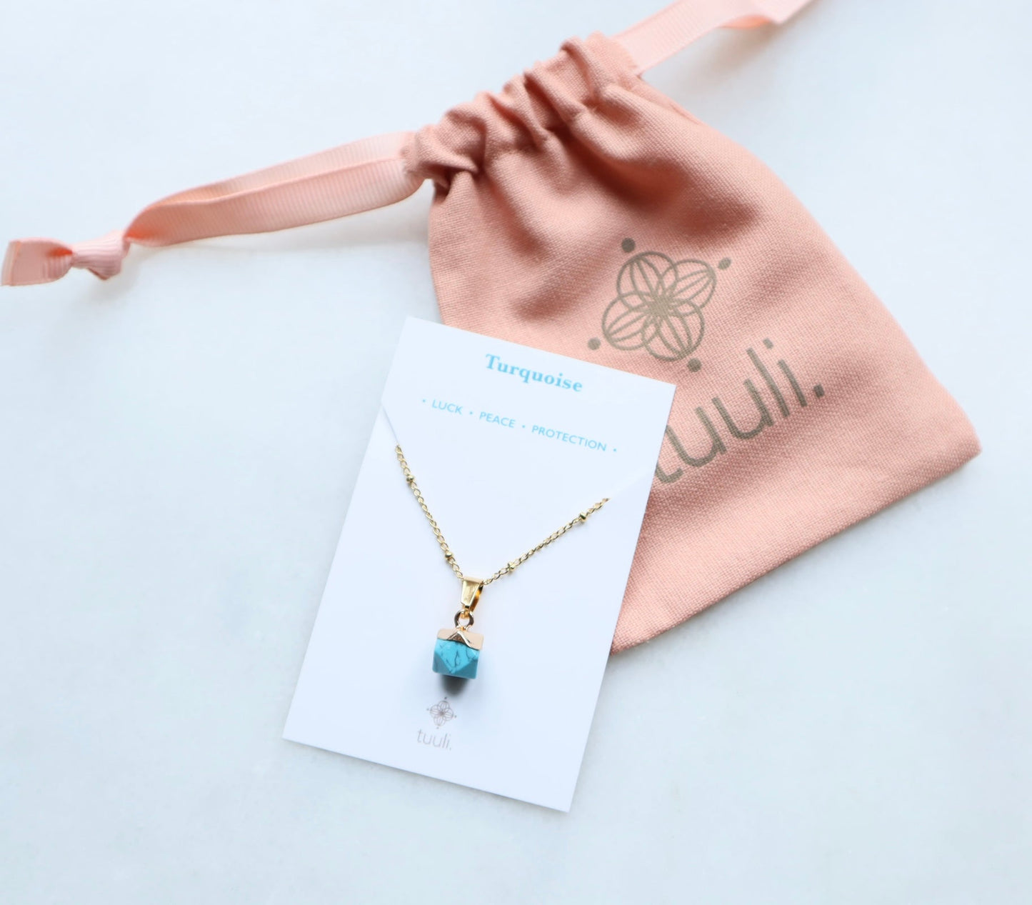 Turquoise Ketting voor Innerlijke Kracht (XS)
