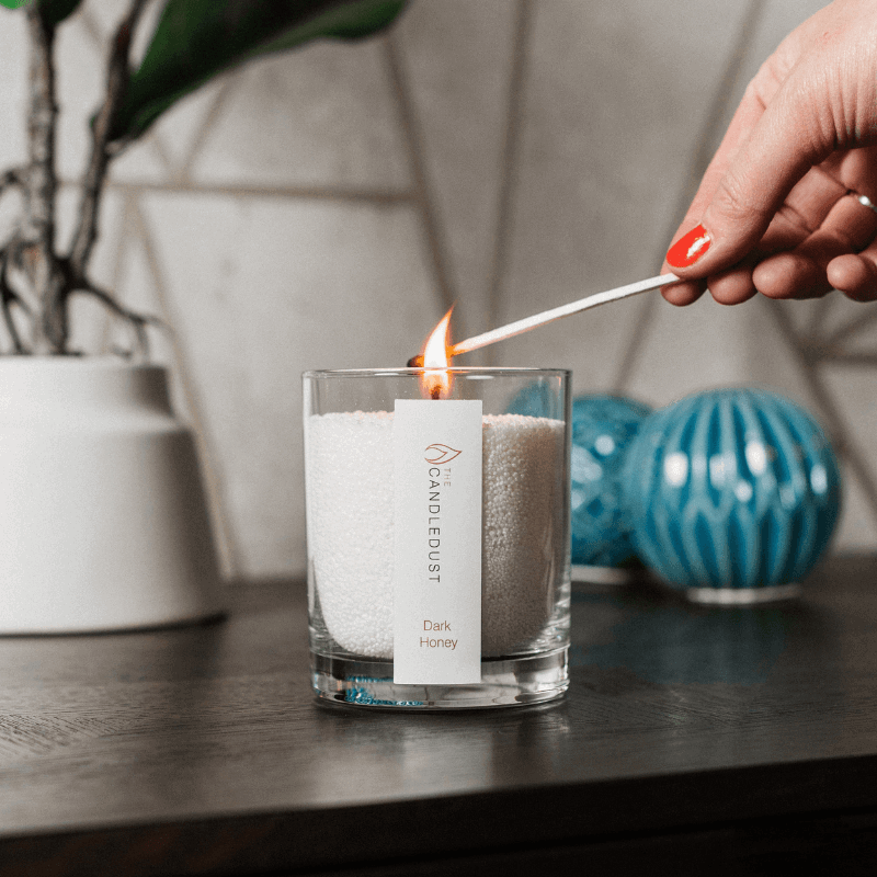 Poederkaars In Glas - Pomegranate Spice 160g - Ralphies.