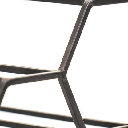 Wijnrek - Metaal - Black - 28x19x29cm