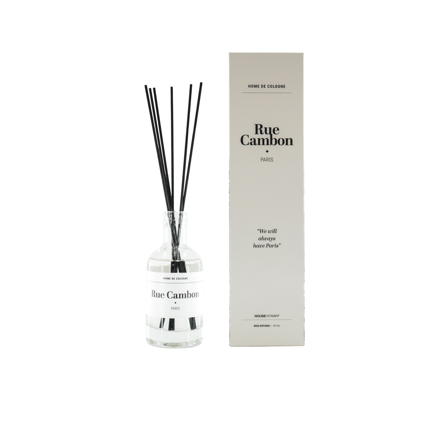 Geurstokjes - Rue Cambon Parijs - 500ml
