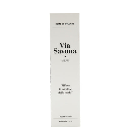 Geurstokjes - Via Savona Milaan - 100ml