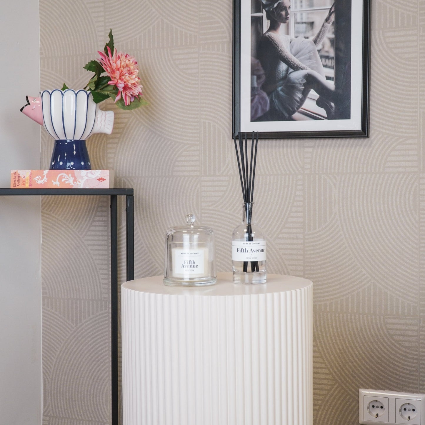 Geurkaars - Glazen Stolp Fifth Avenue New York - 100gram