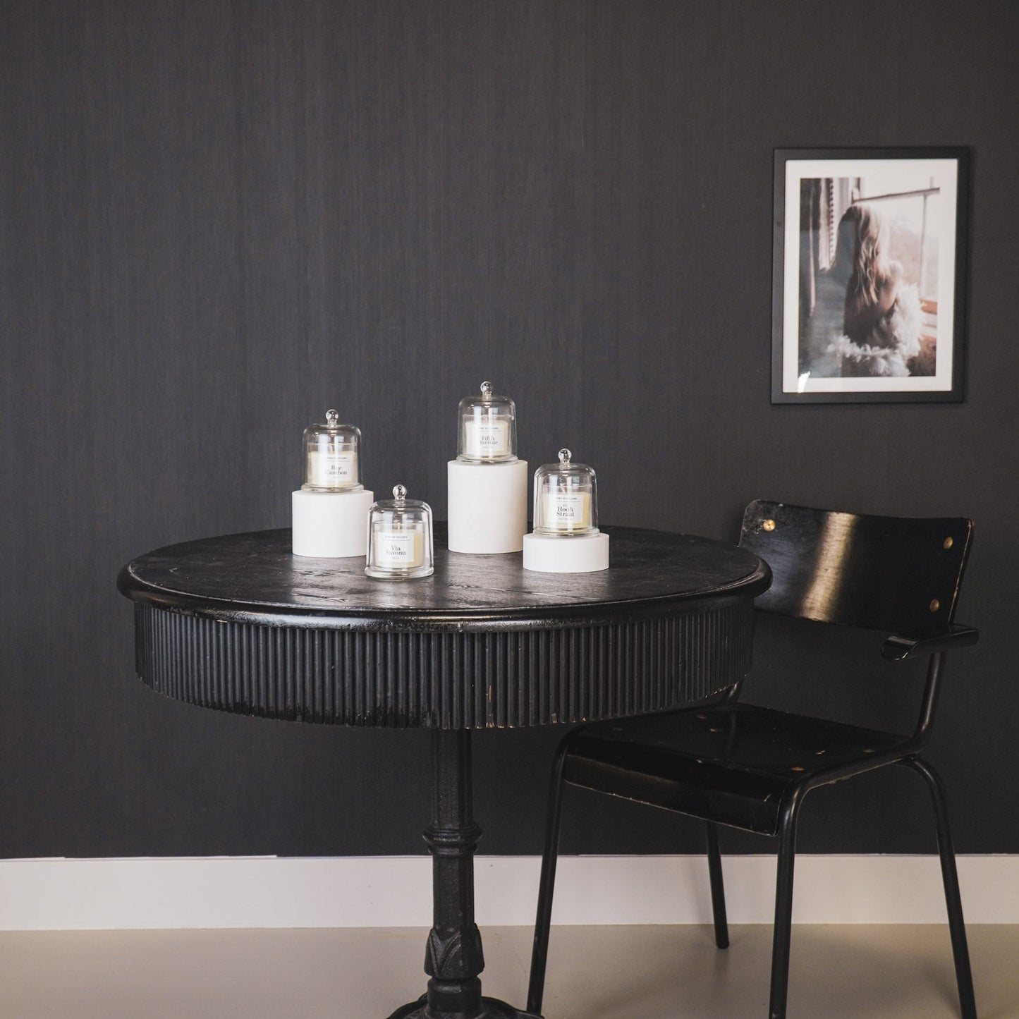 Geurkaars - Glazen Stolp PC Hooftstraat Amsterdam - 100gram