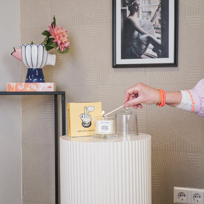 Geurkaars - Glazen Stolp PC Hooftstraat Amsterdam - 100gram