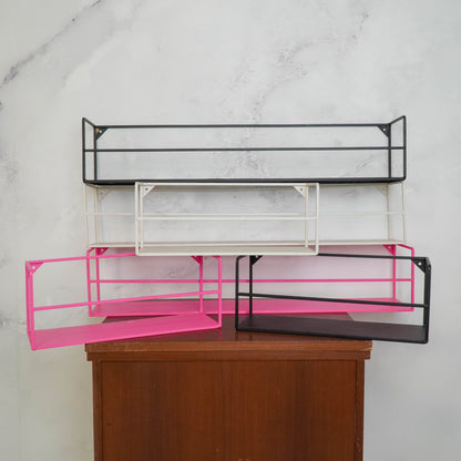 Wandplanken - Metaal - Zand - Set van 2 - 40x14x16 | 80x14x16cm