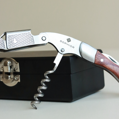 SOPHIOR Kelnersmes - Rozenhout/RVS