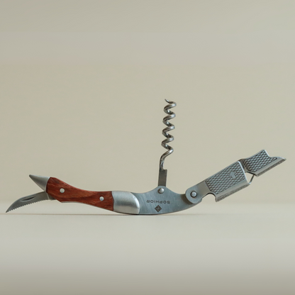 SOPHIOR Kelnersmes - Rozenhout/RVS