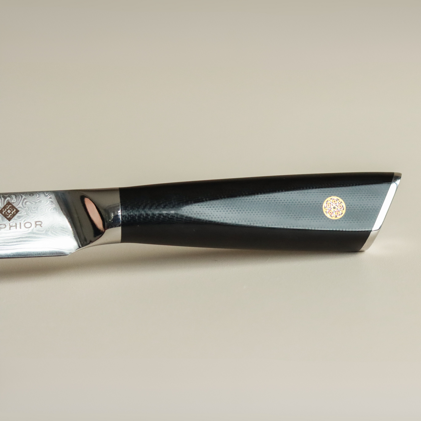 SOPHIOR Steakmessen - Damaststaal - Set 4 stuks