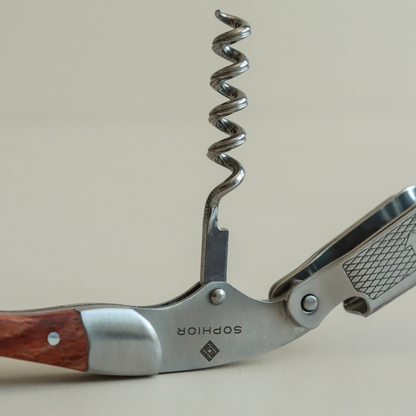 SOPHIOR Kelnersmes - Rozenhout/RVS