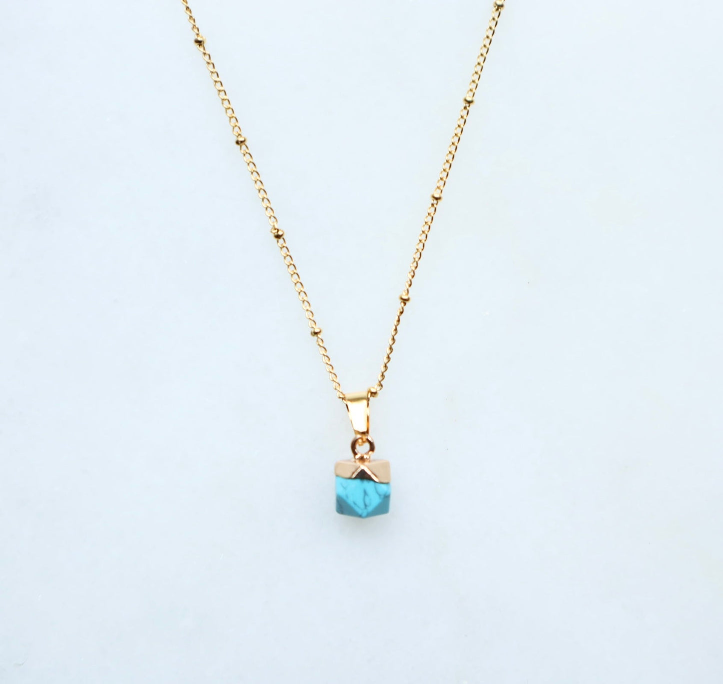 Turquoise Ketting voor Innerlijke Kracht (XS)