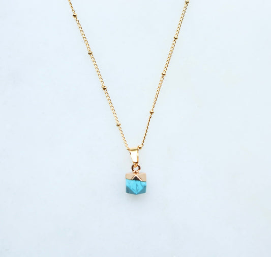 Turquoise Ketting voor Innerlijke Kracht (XS)