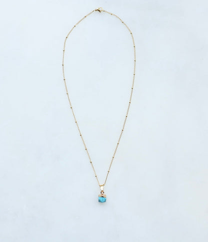 Turquoise Ketting voor Innerlijke Kracht (XS)