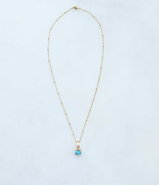 Turquoise Ketting voor Innerlijke Kracht (XS)