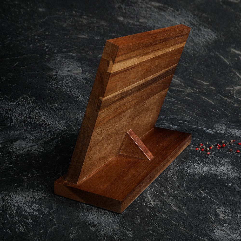 Magnetisch messenblok van Acacia hout