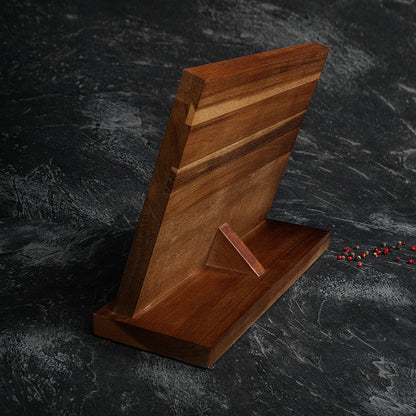 Magnetisch messenblok van Acacia hout