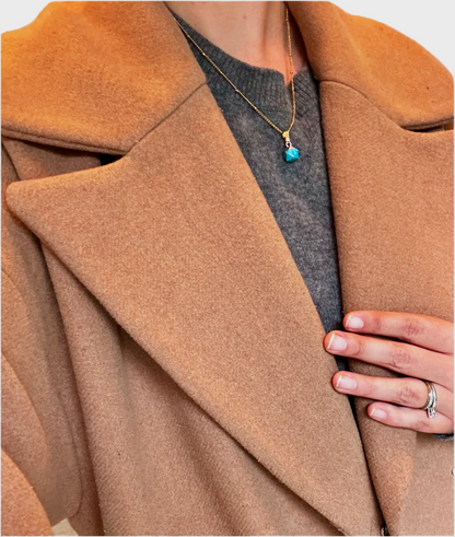 Turquoise Ketting voor Innerlijke Kracht (XS)