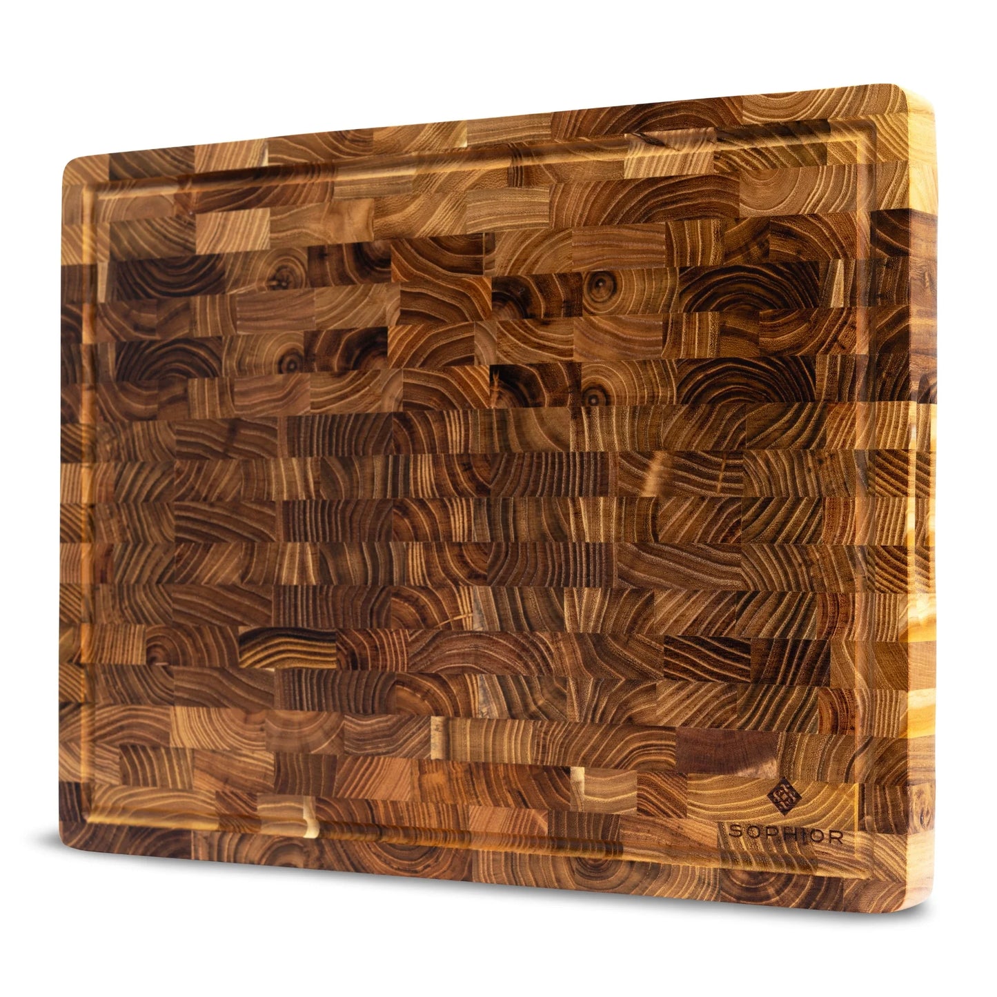 Snijplank van Teak Hout - Extra Dik - 43x33x3cm