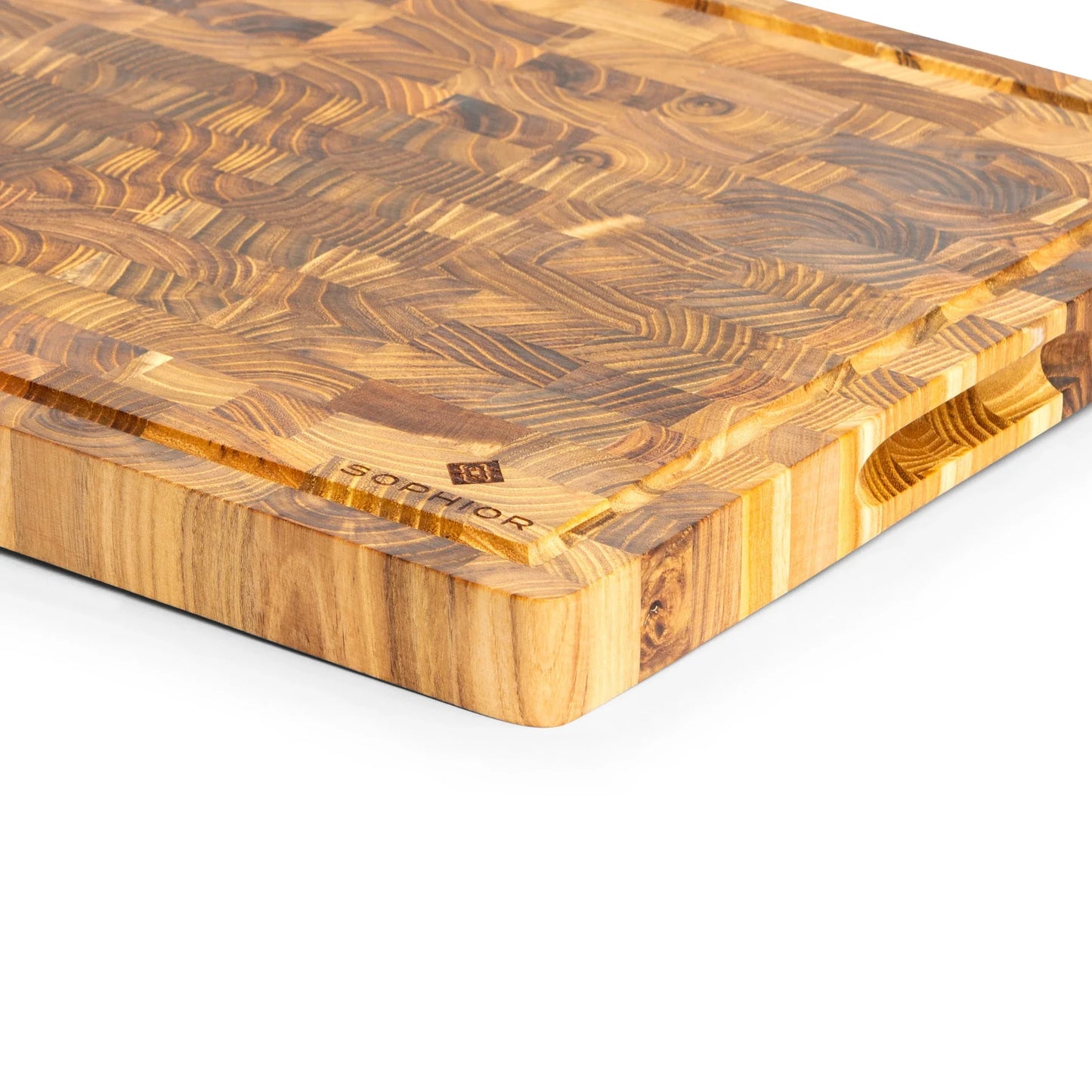 Snijplank van Teak Hout - Extra Dik - 43x33x3cm