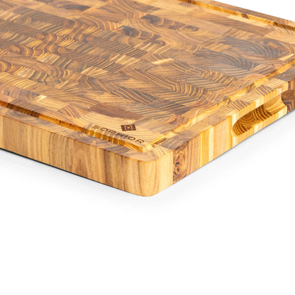 Snijplank van Teak Hout - Extra Dik - 43x33x3cm