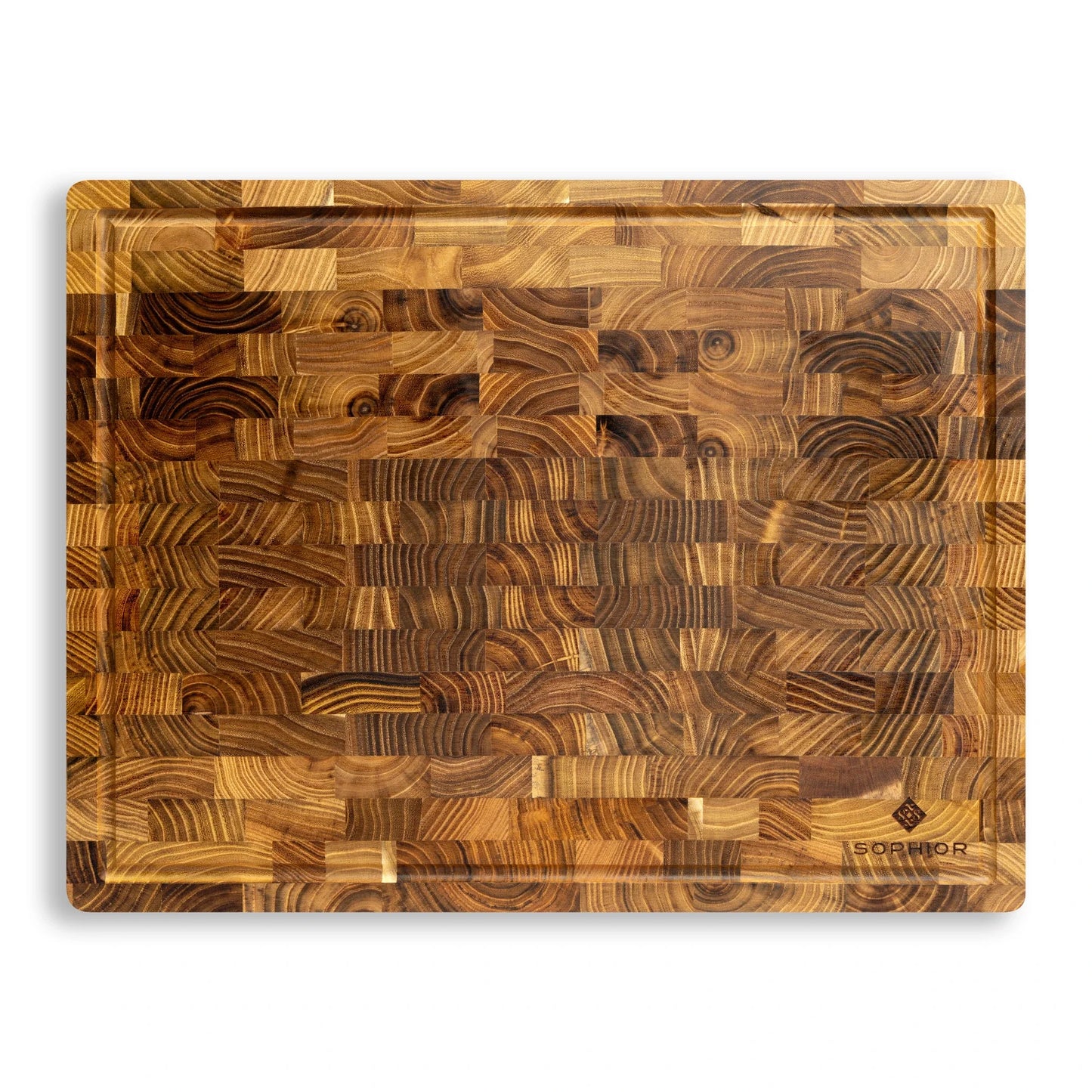 Snijplank van Teak Hout - Extra Dik - 43x33x3cm