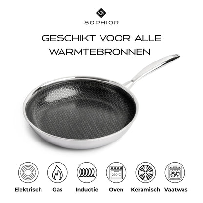 Hybride Koekenpan 24cm - PFAS-vrij