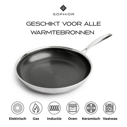 Hybride Koekenpan 28cm - PFAS-vrij