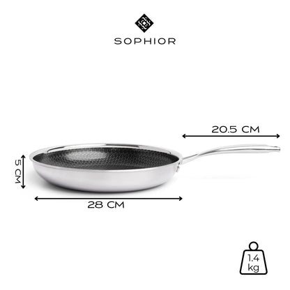 Hybride Koekenpan 28cm - PFAS-vrij