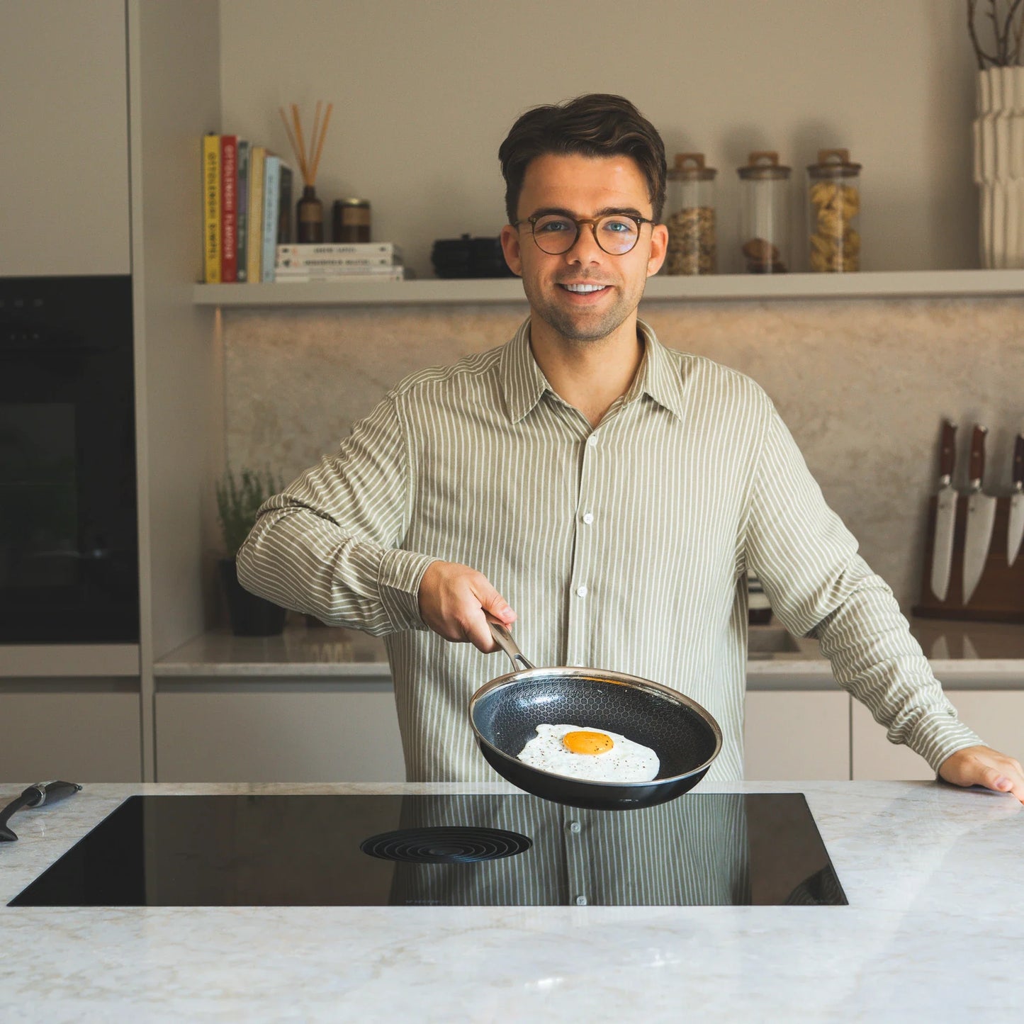 Hybride Koekenpan 24cm - PFAS-vrij