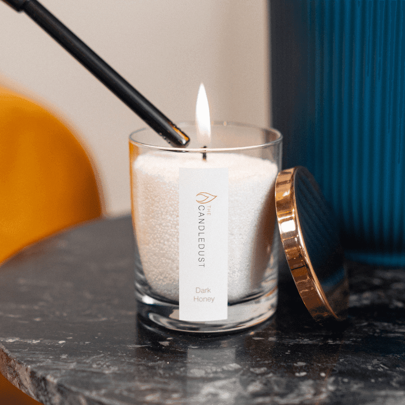 Poederkaars In Glas - Nordic Lights 160g - Ralphies.