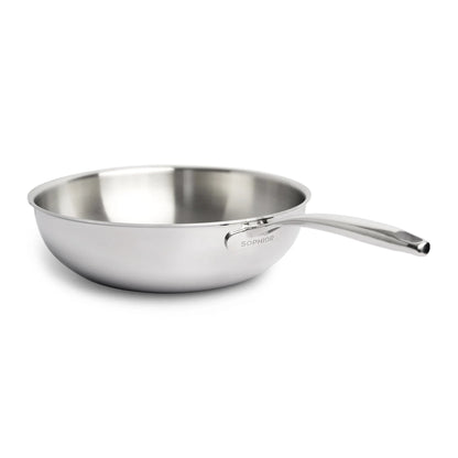 RVS Wokpan 30cm - 3-laags - 4,5L