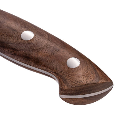 Koksmes 21 cm – Duits staal en walnoothouten handvat