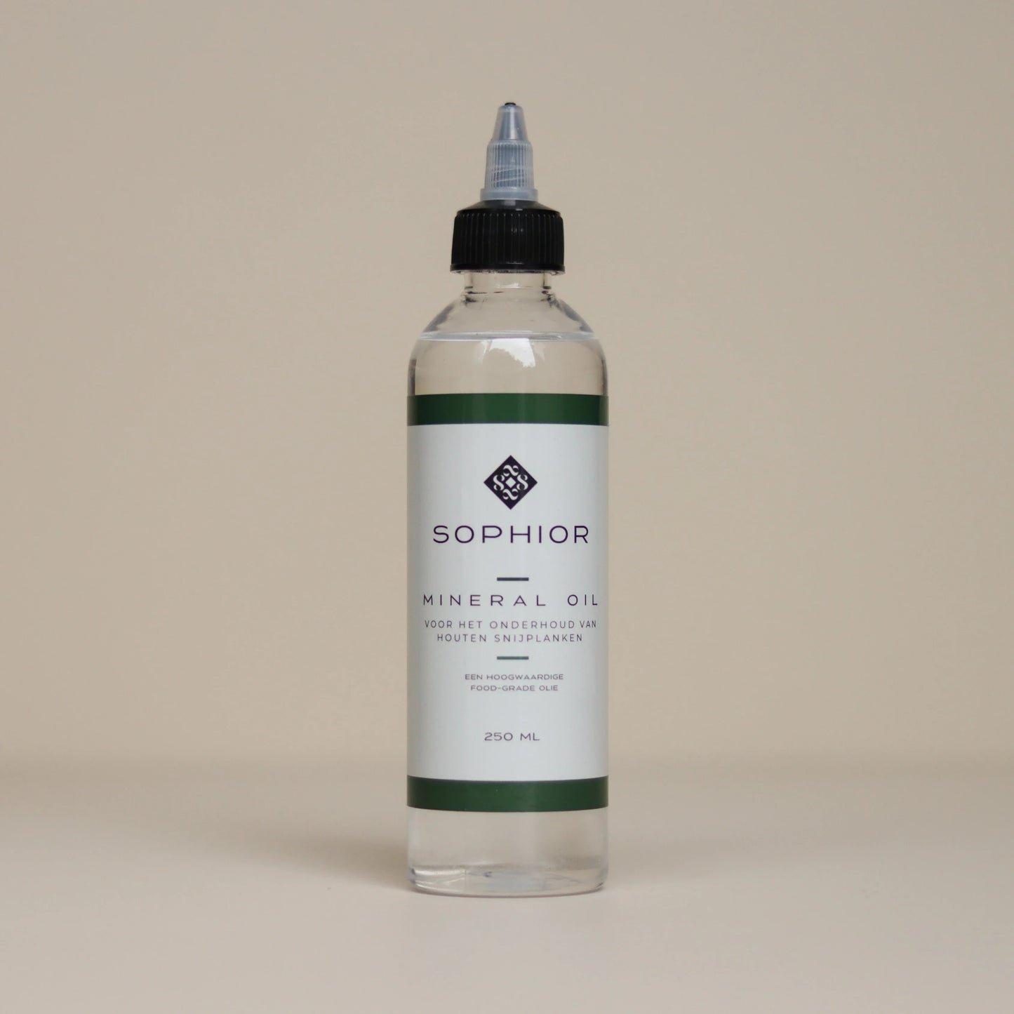 SOPHIOR Minerale Olie - voor Houten Snijplanken - 250ml