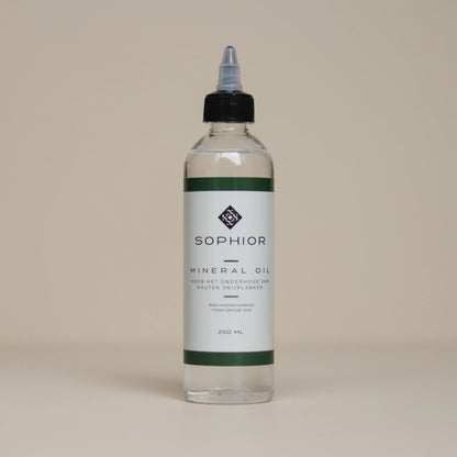 SOPHIOR Minerale Olie - voor Houten Snijplanken - 250ml