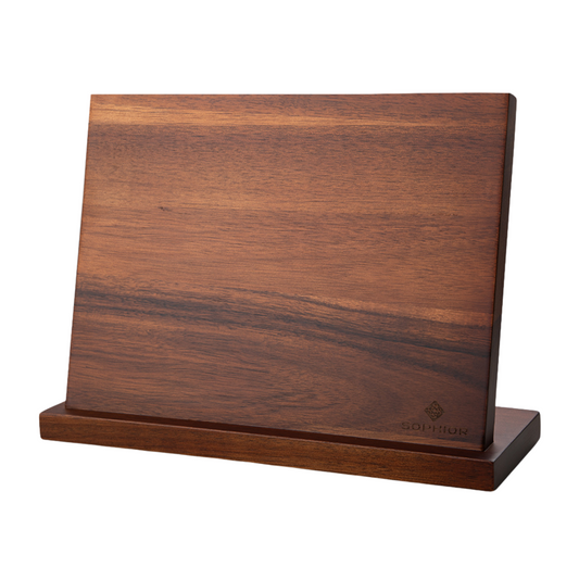 Magnetisch messenblok van Acacia hout