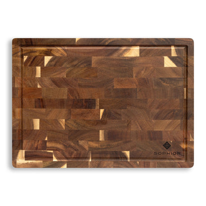 Snijplank van Acacia Hout - Kopshout - 35x25x2cm