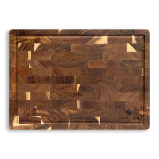 Snijplank van Acacia Hout - Kopshout - 35x25x2cm