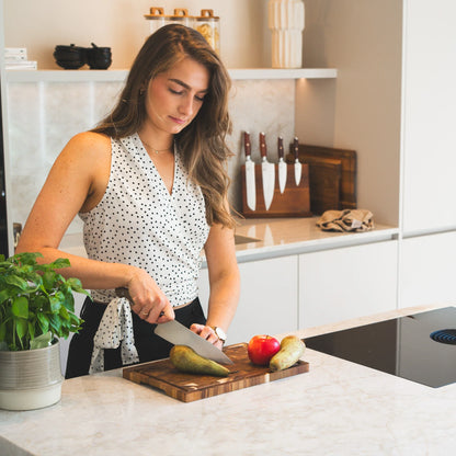 Snijplank van Acacia Hout - Kopshout - 35x25x2cm