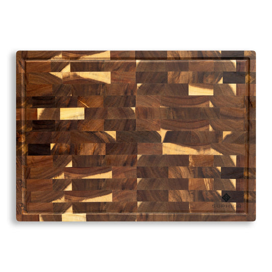 Snijplank van Acacia Hout - Kopshout - 42x30x2cm