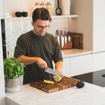 Snijplank van Acacia Hout - Extra Dik - 43x33x3cm