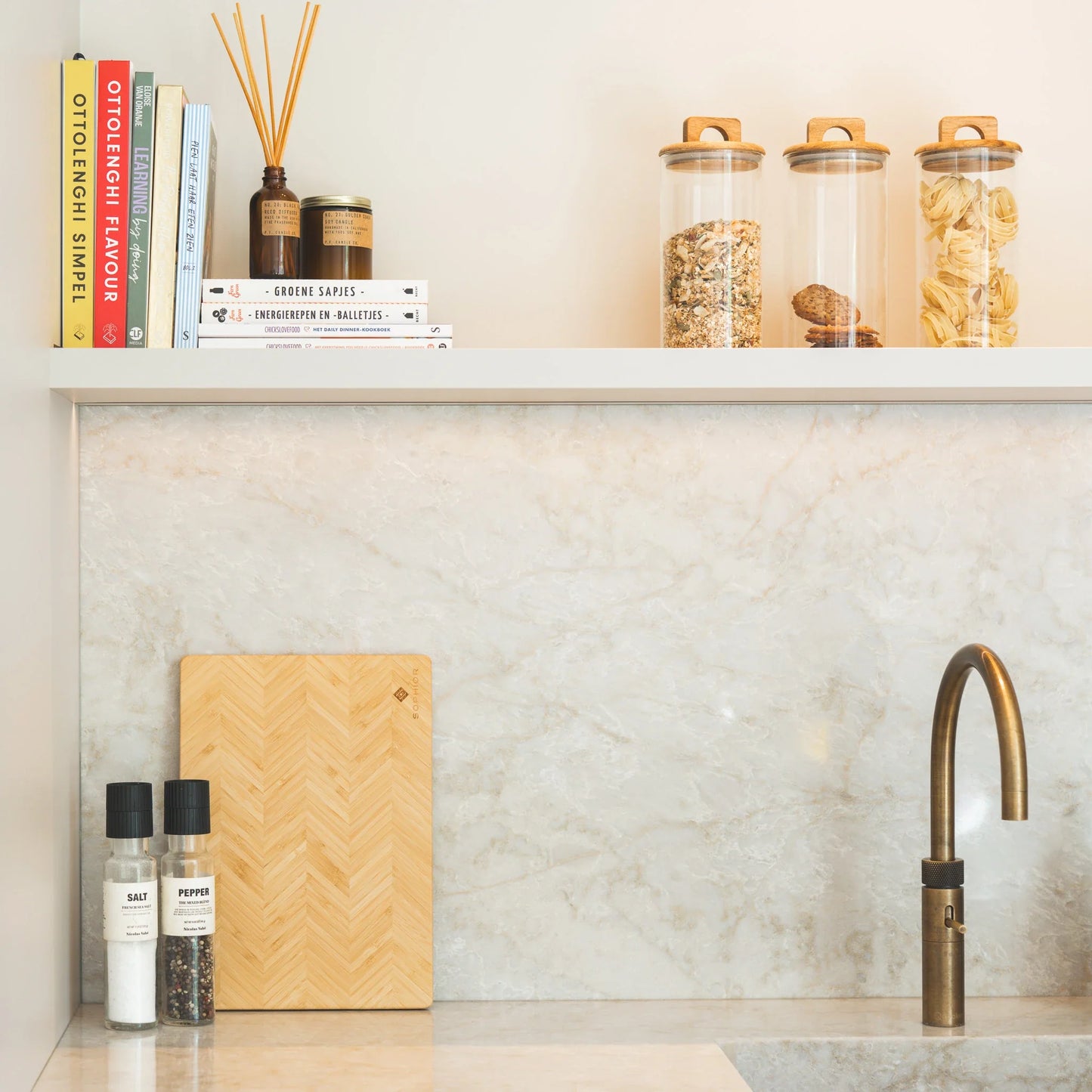 Snijplank van Bamboe Hout - 35x25x1.8cm